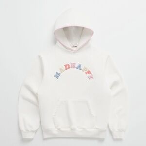 MADHAPPY PLAID COOPER FLEECE HOODIE NWOT